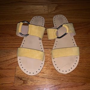 Top shop yellow sandals